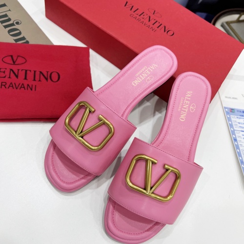 Replica Valentino Slippers For Women #953177 $82.00 USD for Wholesale