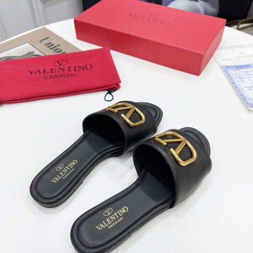 Replica Valentino Slippers For Women #953179 $82.00 USD for Wholesale