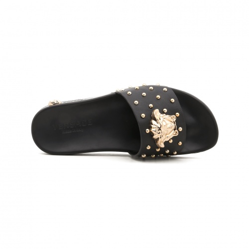 Replica Versace Slippers For Men #953192 $64.00 USD for Wholesale
