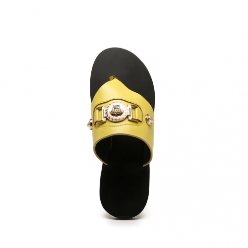 Replica Versace Slippers For Women #953196 $68.00 USD for Wholesale