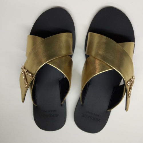 Replica Versace Slippers For Women #953200 $68.00 USD for Wholesale