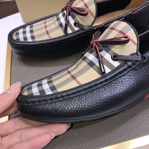 Replica Burberry Leather Shoes For Men #953578 $82.00 USD for Wholesale