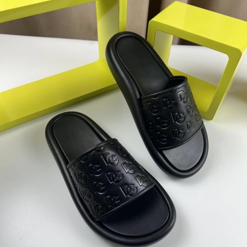 Replica Dolce & Gabbana D&G Slippers For Men #953751 $52.00 USD for Wholesale