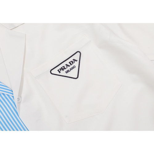 Replica Prada Shirts Short Sleeved For Men #953828 $36.00 USD for Wholesale