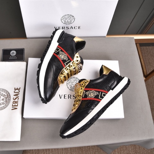 Replica Versace Casual Shoes For Men #953845 $76.00 USD for Wholesale