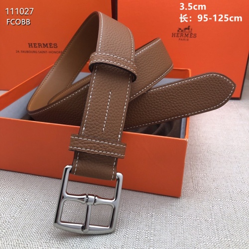 Replica Hermes AAA Quality Belts For Men #953960 $85.00 USD for Wholesale