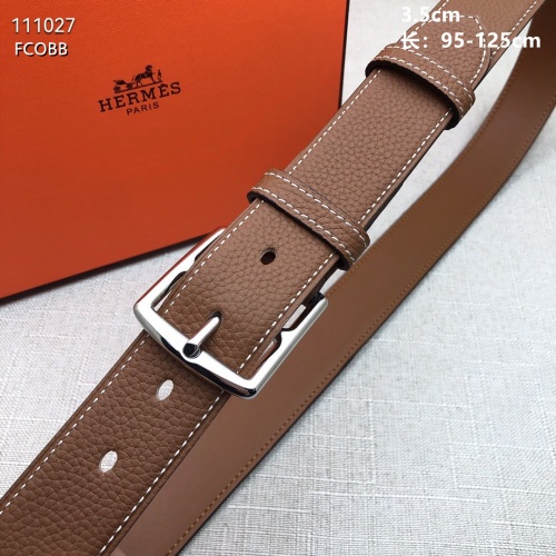 Replica Hermes AAA Quality Belts For Men #953960 $85.00 USD for Wholesale