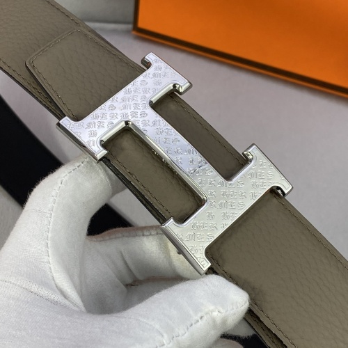 Replica Hermes AAA Quality Belts For Men #953984 $56.00 USD for Wholesale