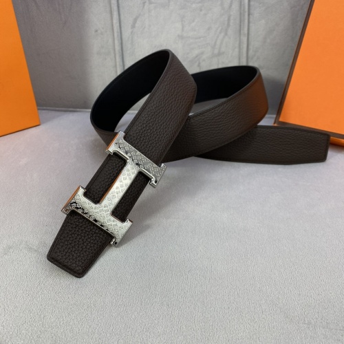 Replica Hermes AAA Quality Belts For Men #953985 $56.00 USD for Wholesale