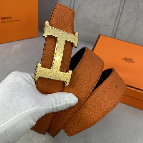 Replica Hermes AAA Quality Belts For Men #953990 $56.00 USD for Wholesale