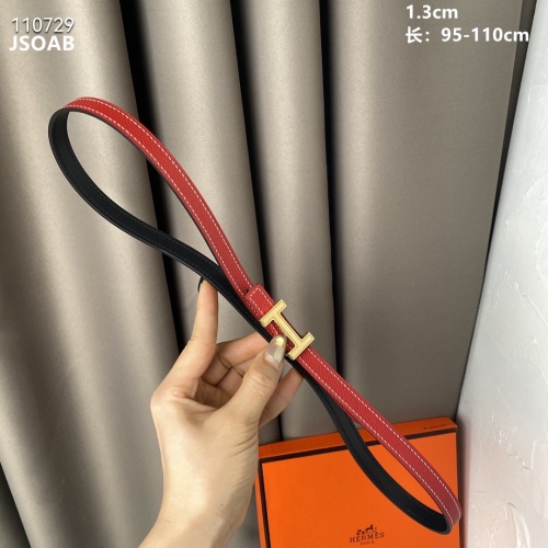 Replica Hermes AAA Quality Belts For Women #954000 $48.00 USD for Wholesale