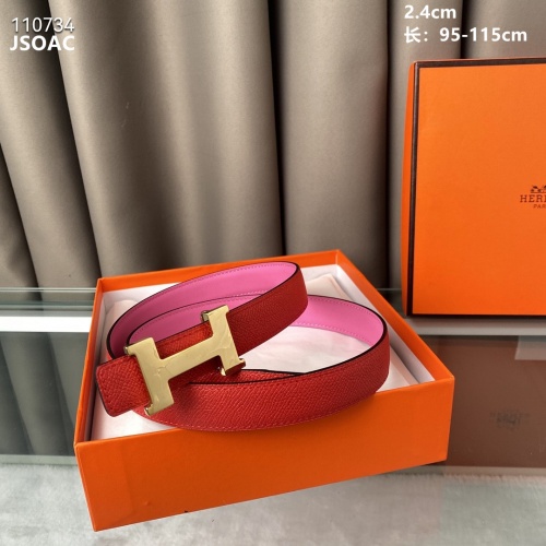 Replica Hermes AAA Quality Belts For Women #954007 $52.00 USD for Wholesale