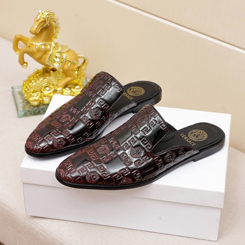 Versace Slippers For Men #954211 $60.00 USD, Wholesale Replica Versace Slippers