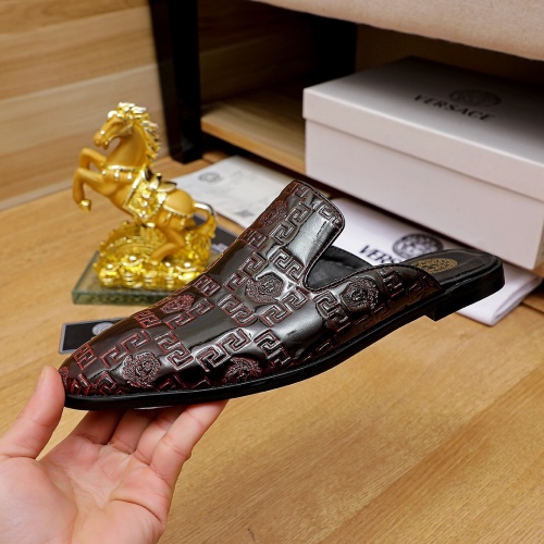 Replica Versace Slippers For Men #954211 $60.00 USD for Wholesale