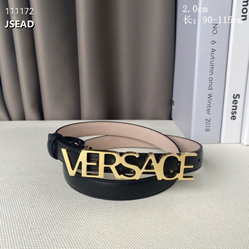 Replica Versace AAA Quality Belts For Women #954252 $56.00 USD for Wholesale