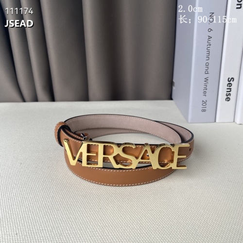 Replica Versace AAA Quality Belts For Women #954254 $56.00 USD for Wholesale