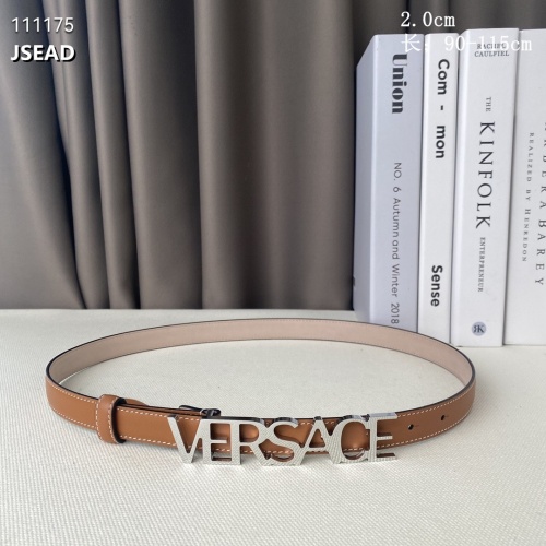 Replica Versace AAA Quality Belts For Women #954255 $56.00 USD for Wholesale