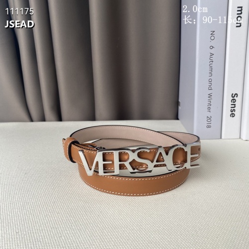 Replica Versace AAA Quality Belts For Women #954255 $56.00 USD for Wholesale