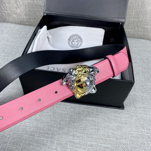 Replica Versace AAA Quality Belts For Women #954257 $56.00 USD for Wholesale