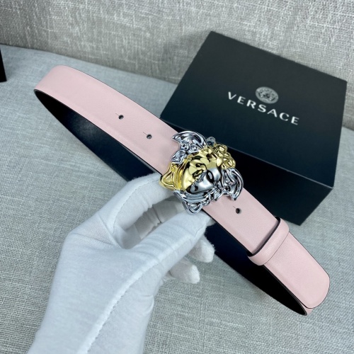 Replica Versace AAA Quality Belts For Women #954262 $56.00 USD for Wholesale