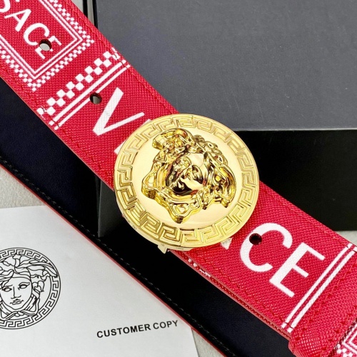Replica Versace AAA Quality Belts For Men #954302 $68.00 USD for Wholesale