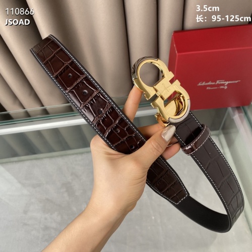Replica Salvatore Ferragamo AAA Quality Belts For Men #954330 $56.00 USD for Wholesale