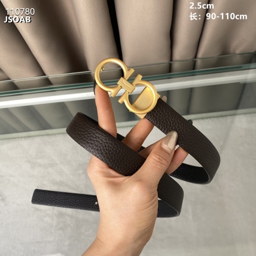 Replica Salvatore Ferragamo AAA Quality Belts For Women #954335 $48.00 USD for Wholesale