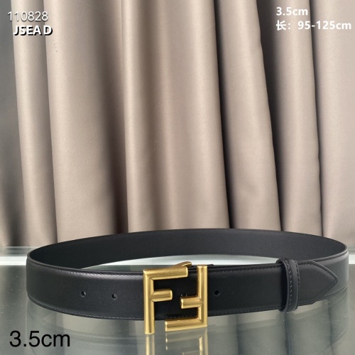 Replica Fendi AAA Quality Belts For Men #954357 $56.00 USD for Wholesale