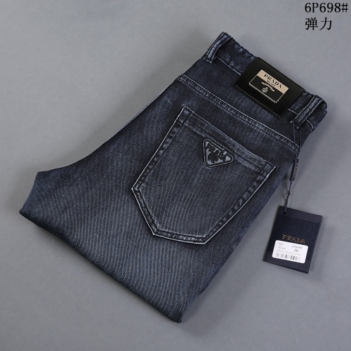 Replica Prada Jeans For Men #954473 $41.00 USD for Wholesale