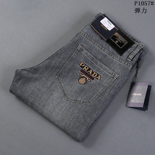 Replica Prada Jeans For Men #954476 $41.00 USD for Wholesale