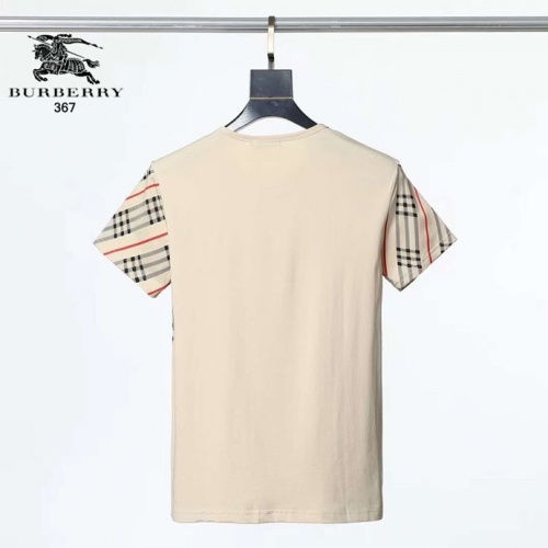 Replica Burberry T-Shirts Short Sleeved For Men #954552 $27.00 USD for Wholesale