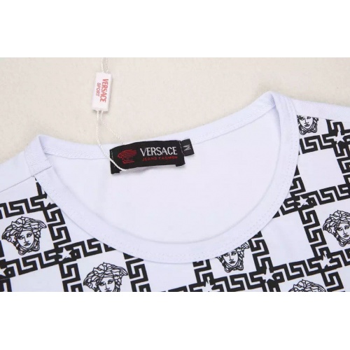 Replica Versace T-Shirts Short Sleeved For Men #954677 $27.00 USD for Wholesale