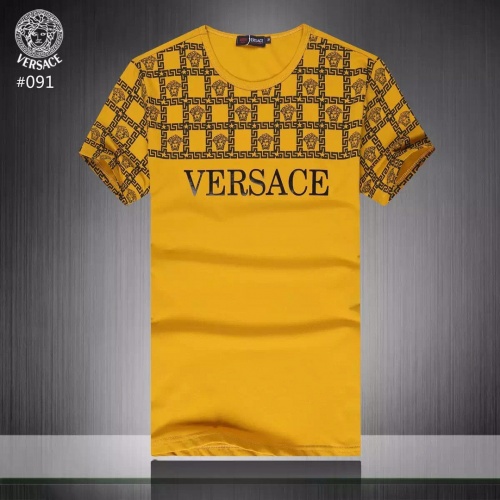 Versace T-Shirts Short Sleeved For Men #954678 $27.00 USD, Wholesale Replica Versace T-Shirts