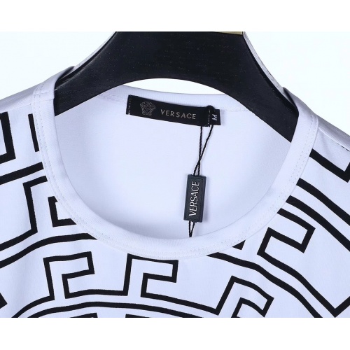 Replica Versace T-Shirts Short Sleeved For Men #954712 $25.00 USD for Wholesale