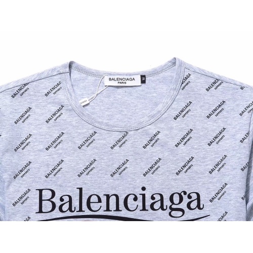 Replica Balenciaga T-Shirts Short Sleeved For Men #954939 $27.00 USD for Wholesale