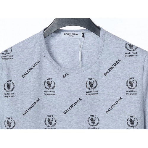 Replica Balenciaga T-Shirts Short Sleeved For Men #954950 $27.00 USD for Wholesale