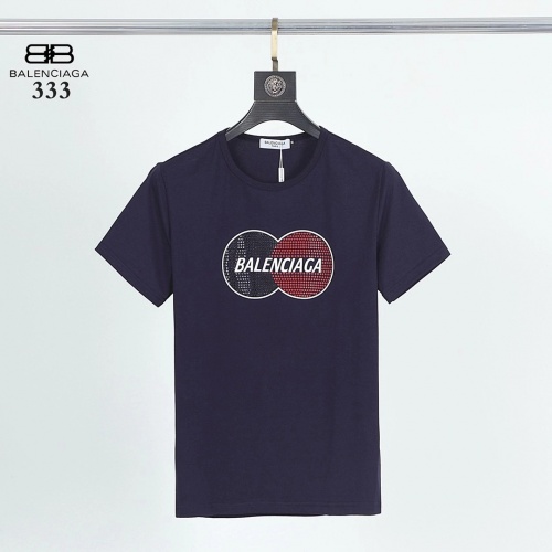 Balenciaga T-Shirts Short Sleeved For Men #954960 $27.00 USD, Wholesale Replica Balenciaga T-Shirts