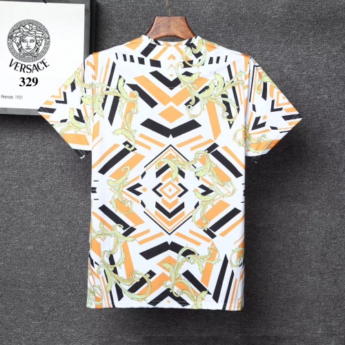 Replica Versace T-Shirts Short Sleeved For Men #955044 $27.00 USD for Wholesale