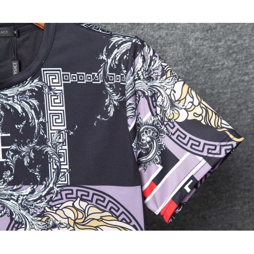 Replica Versace T-Shirts Short Sleeved For Men #955053 $27.00 USD for Wholesale