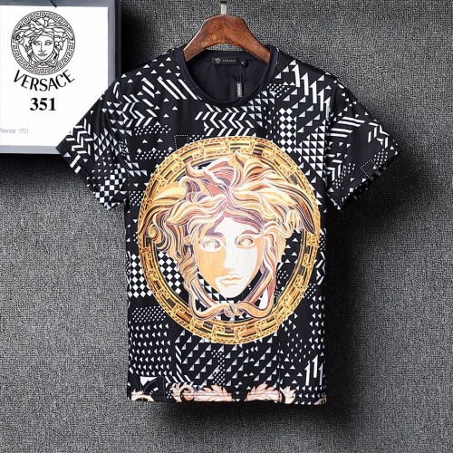 Versace T-Shirts Short Sleeved For Men #955062 $27.00 USD, Wholesale Replica Versace T-Shirts