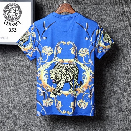 Replica Versace T-Shirts Short Sleeved For Men #955065 $27.00 USD for Wholesale