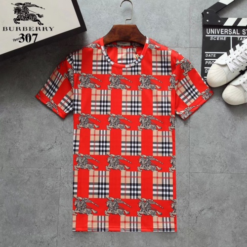 Burberry T-Shirts Short Sleeved For Men #955085 $27.00 USD, Wholesale Replica Burberry T-Shirts