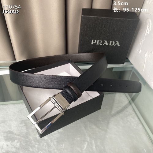 Replica Prada AAA Quality Belts For Men #955138 $56.00 USD for Wholesale