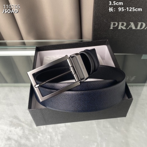 Replica Prada AAA Quality Belts For Men #955139 $56.00 USD for Wholesale