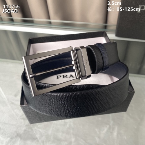 Replica Prada AAA Quality Belts For Men #955139 $56.00 USD for Wholesale