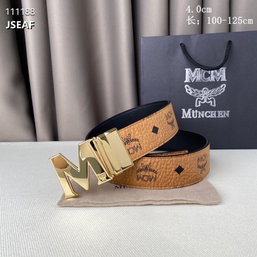 Replica MCM AAA Quality Belts For Men #955157 $64.00 USD for Wholesale