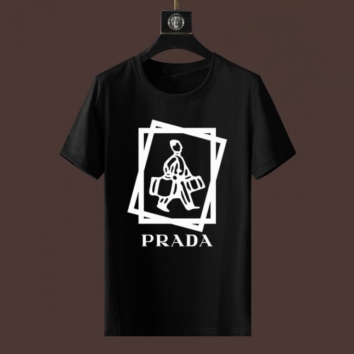 Replica Prada Tracksuits Short Sleeved For Men #955480 $76.00 USD for Wholesale