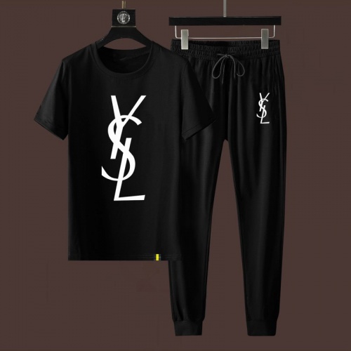 Yves Saint Laurent YSL Tracksuits Short Sleeved For Men #955484