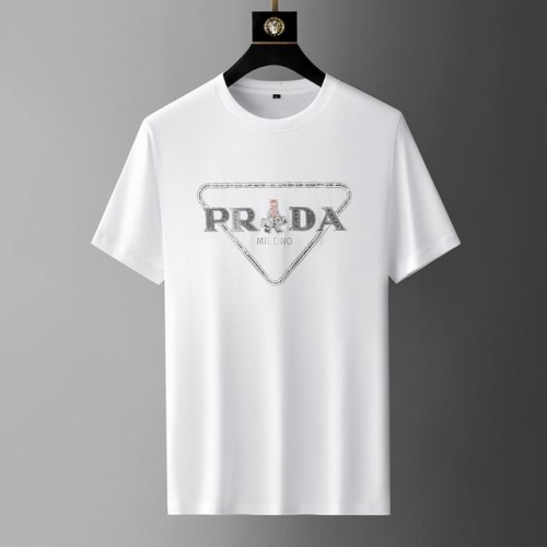 Prada T-Shirts Short Sleeved For Men #955496