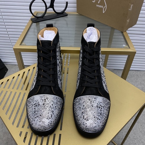 Replica Christian Louboutin High Tops Shoes For Women #955651 $96.00 USD for Wholesale